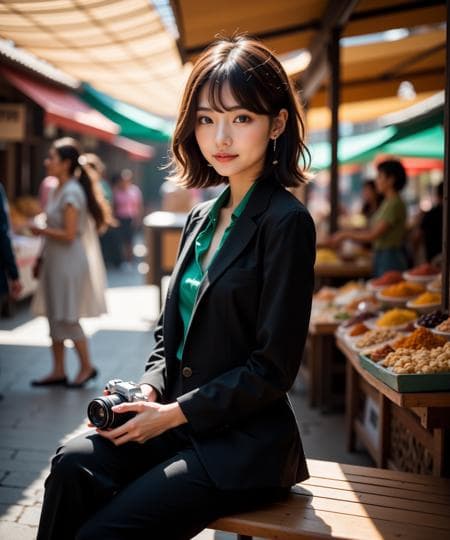 AI Influencer look