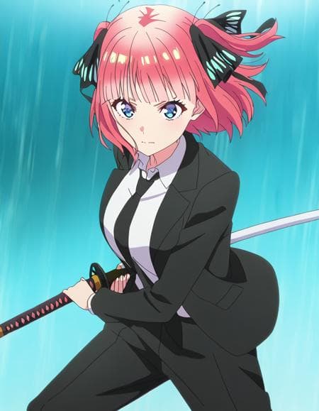 Battoujutsu Stance (抜刀術) - Poses - Image 1