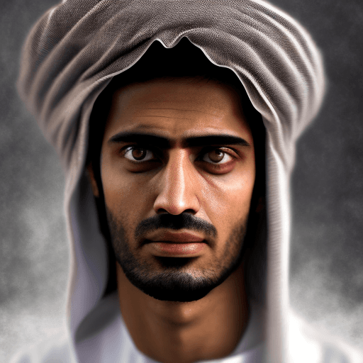 AI generated: Generate a hyper-realistic 3D image using Octane renderer in a 1:1 aspect ratio. The subject is a Sa...