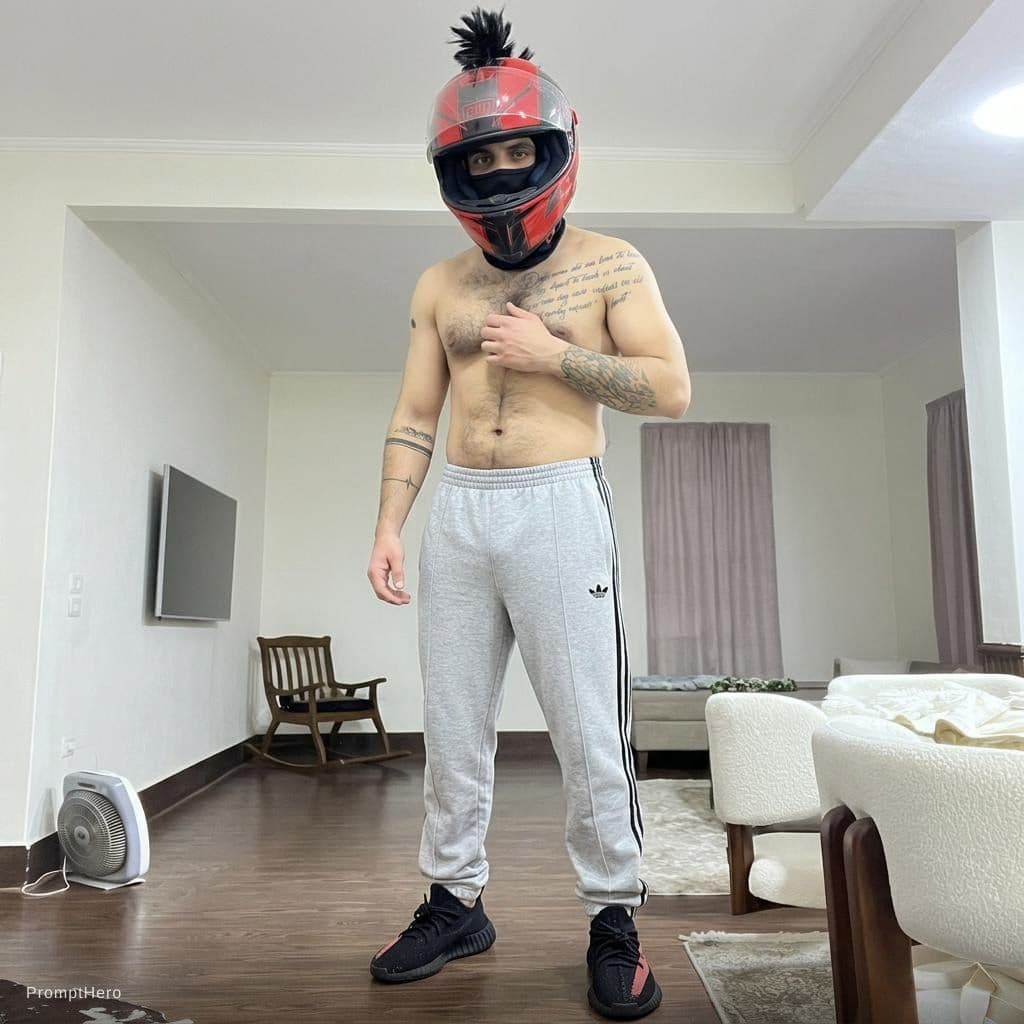 AI generated: Wear me this pants and shoes