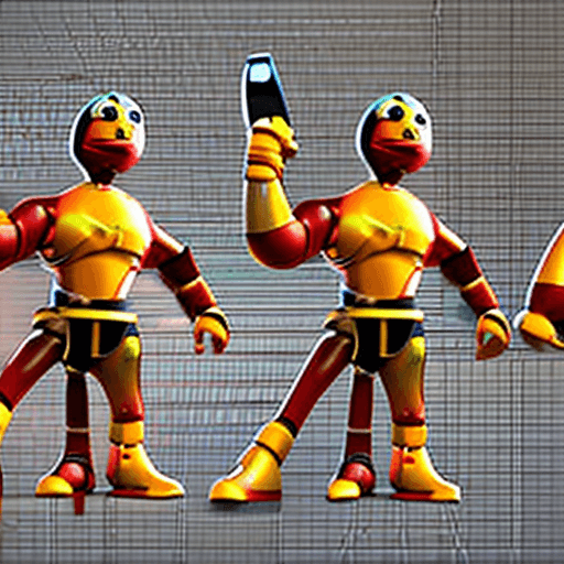 AI generated: cartoon 3D sunny bright Pixar-style image : spartan character : cinematic
