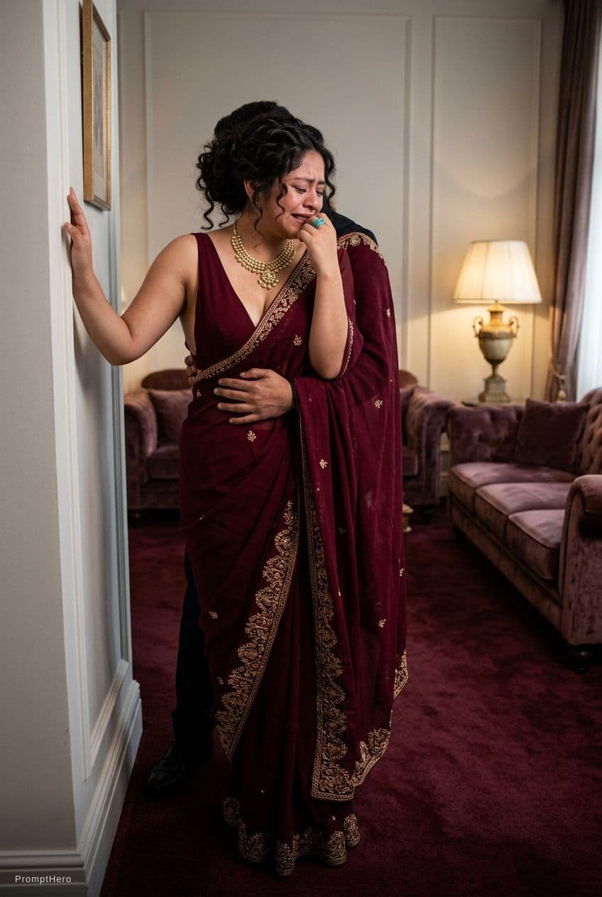 AI generated: full body view  of most beautiful girl as most beautiful indian realstic girl with plus size FLAT st...