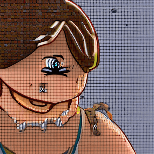 AI generated: Thick futanari with big tits and a huge cock dripping with spit grinning mischievously and standing ...