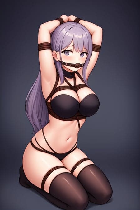 Bondage and gag - Image 1