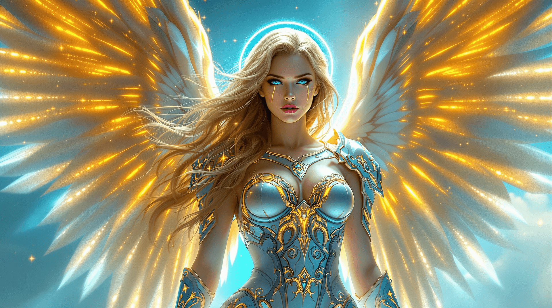 AI generated: Radiant Angel