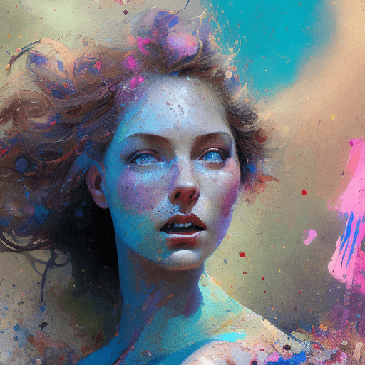 AI generated: concept art nude big brest girl, art by Konstantin Makovsky, mandy disher, victoria francis "grunge_...