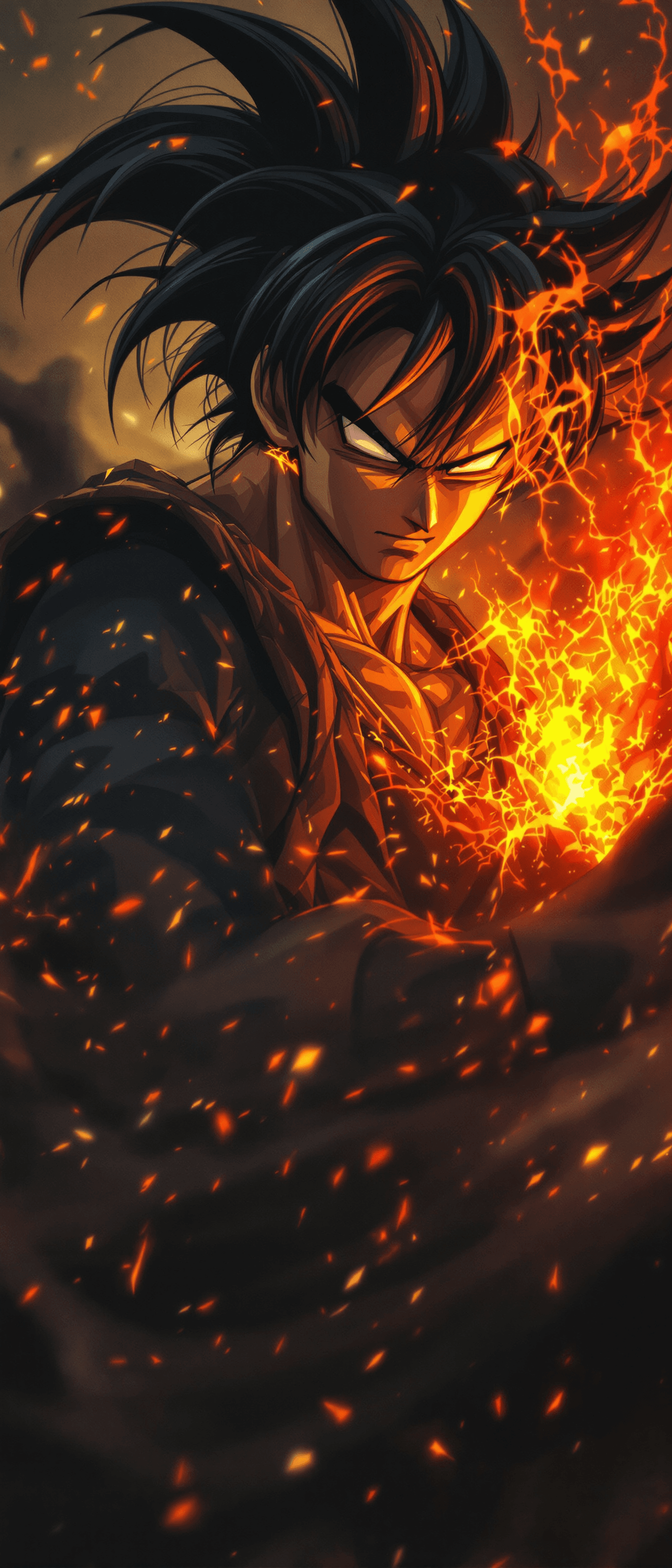 AI generated: Goku as John Wick