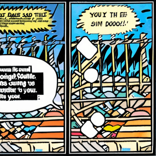 AI generated: (((a girl and a dog mate in the grass))), underground comic, transgressive art, graphic novel, a com...
