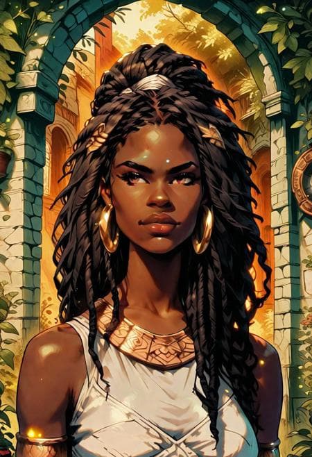 African Character helper IL | Shrekman Concepts