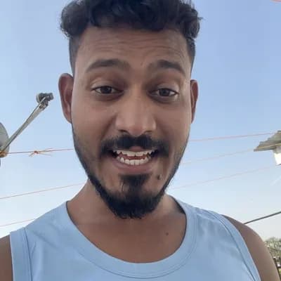 AI generated video: man