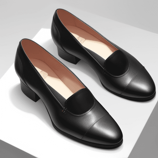AI generated: un par de zapatos para un cojo
