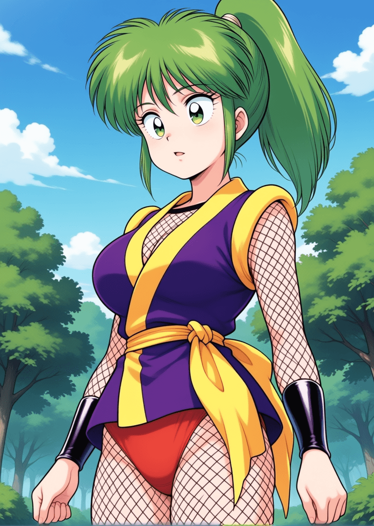 ヤエちゃん (コミックボンボン版) Yaechan (Ganbare Goemon COMIC BonBon Ver) Anima/Illustrious
