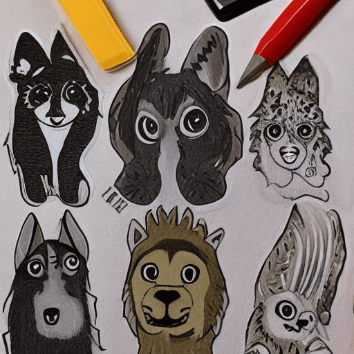 AI generated: furry penjis
