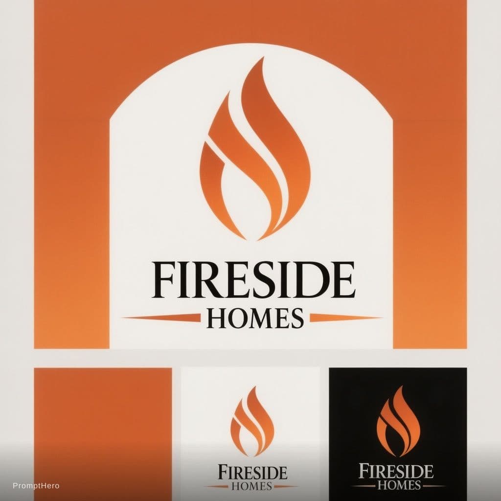 AI generated: Generate four very minimal "fs" flame shaped logo design image for{{
  "logo_design": {
    "brand_i...