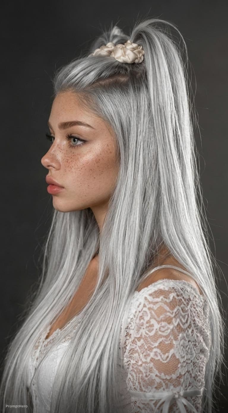 AI generated: close-up of a stunning fashion model, ultra-realistic, portrait, shot on a Sony A7III, high quality ...