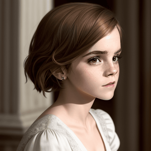 AI generated: Emma watson