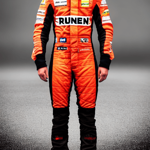 AI generated: f1 driver suit with boots, modern, character design, cinematic lightning, epic fantasy, hyper realis...