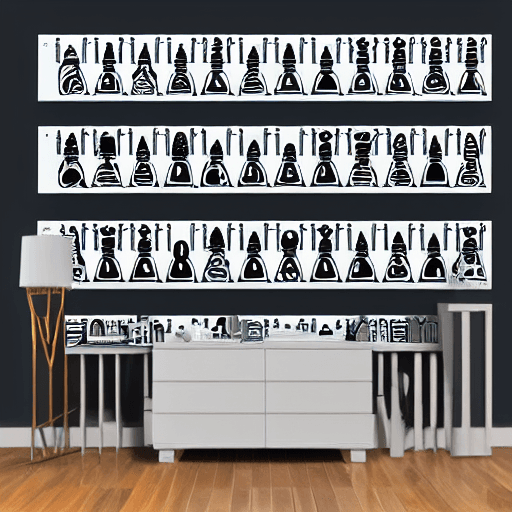 AI generated: 2d online chess set, kavinsky nightcall inspired background, pop art