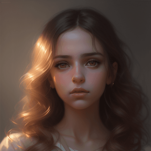 AI generated: photography, danielle ruiz, in the style of nick alm, portraits with soft lighting, tanya shatseva, ...