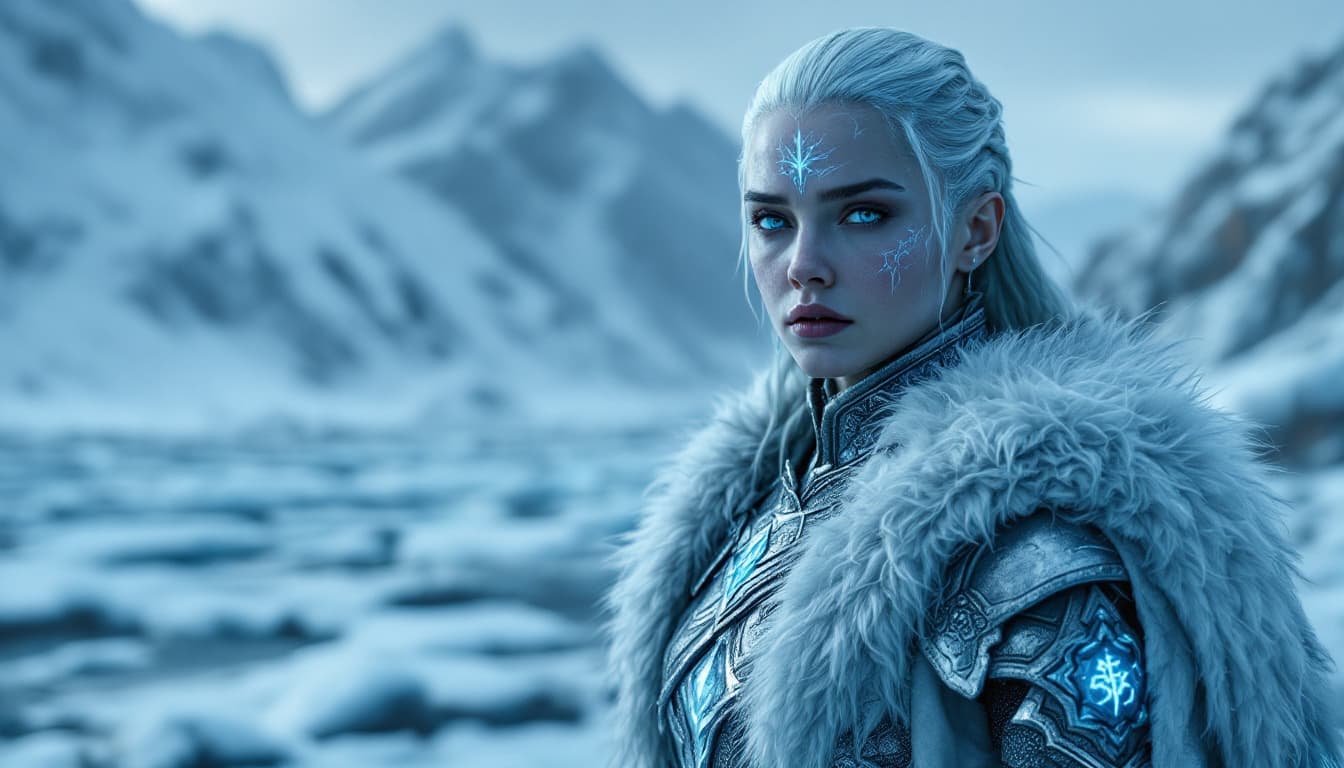 AI generated: 
Establishing Shot, Create a highly detailed, cinematic-quality image of Emilia Clarke as Daenerys T...