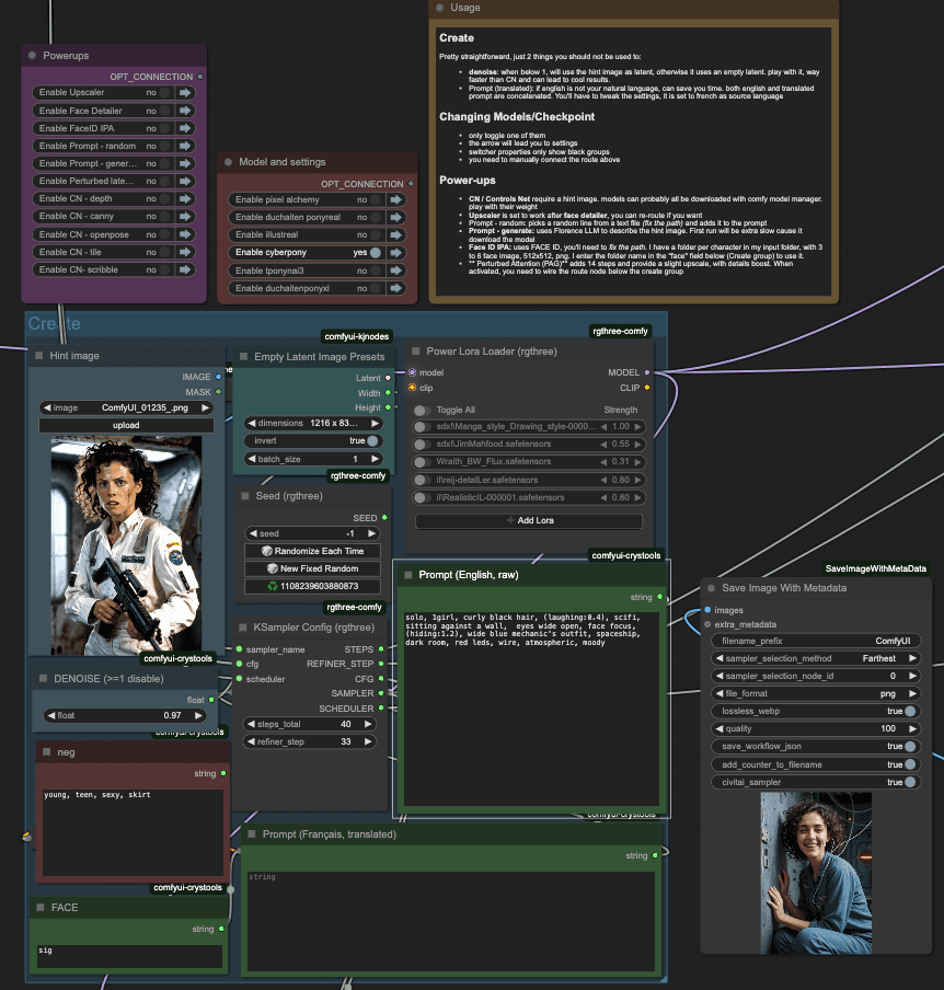 All In One SDXl / Ill workflow