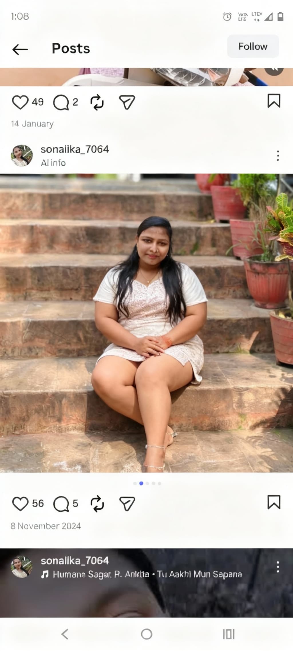 AI generated: Looking fat body with short dress,curvy,