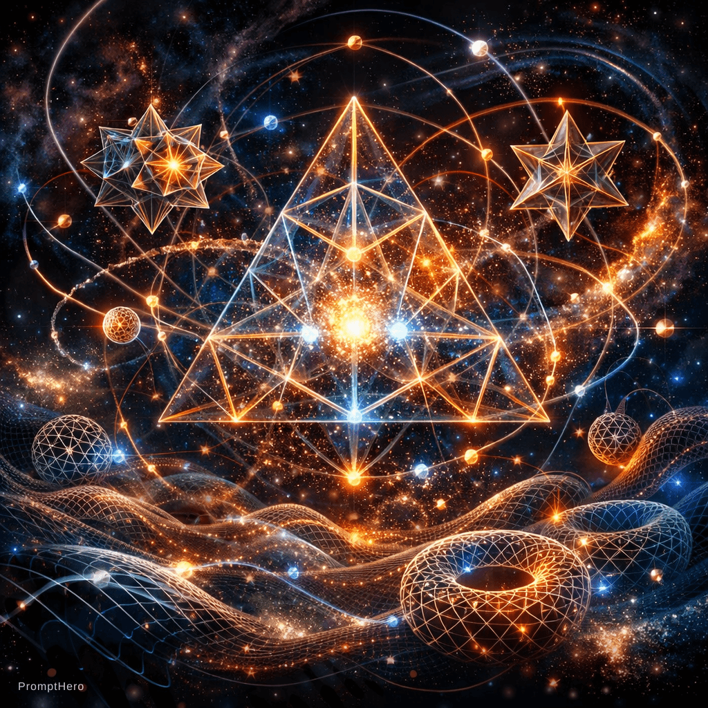 AI generated:  hidden geometry inside matter that dictates how reality works at the smallest scales. This discover...