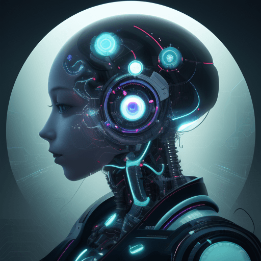 AI generated: "Generate a series of captivating images that depict the evolution of AI, the power of AGI, and the ...