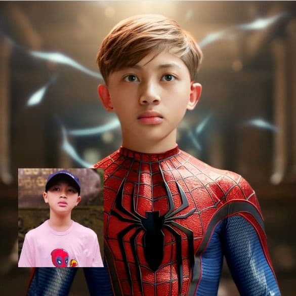 AI generated: spiderman