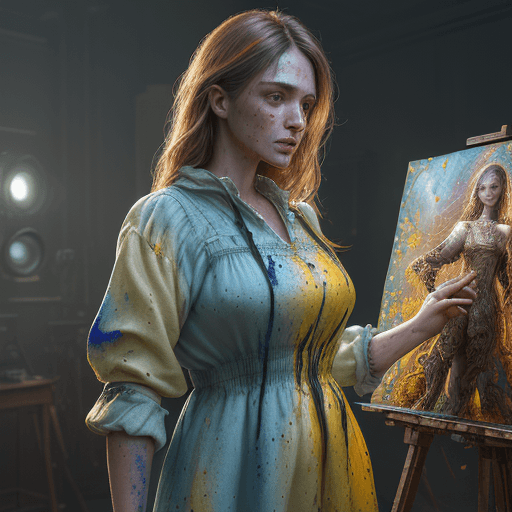 AI generated: masterpiece, perfect anatomy, highly details, intricately detailed, unreal engine, intricate detail,...