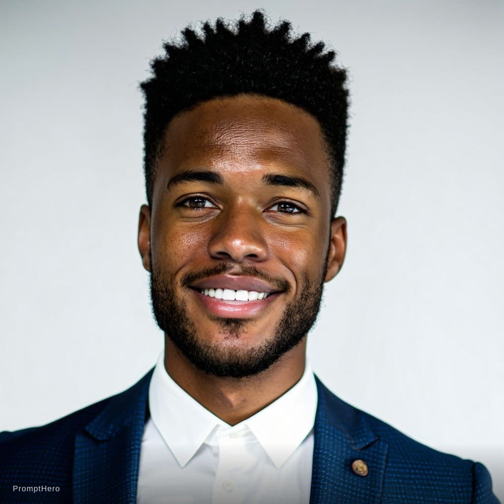 AI generated: profile for work