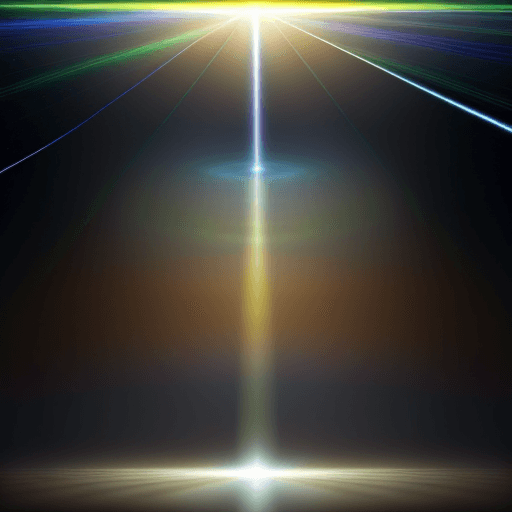 AI generated: Visualize an image that shows light as a palpable and dynamic energy. It uses visual effects to repr...