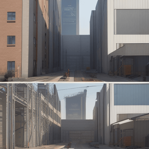AI generated: Imagine you're the boss of a building company that does special plumbing for big buildings like fact...