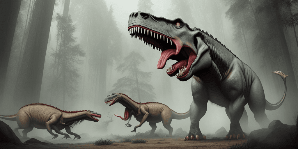 AI generated: make a prehistoric image