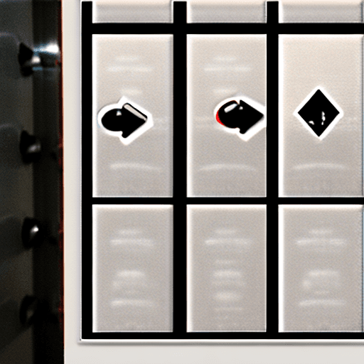 AI generated: elevator floor selection buttons
