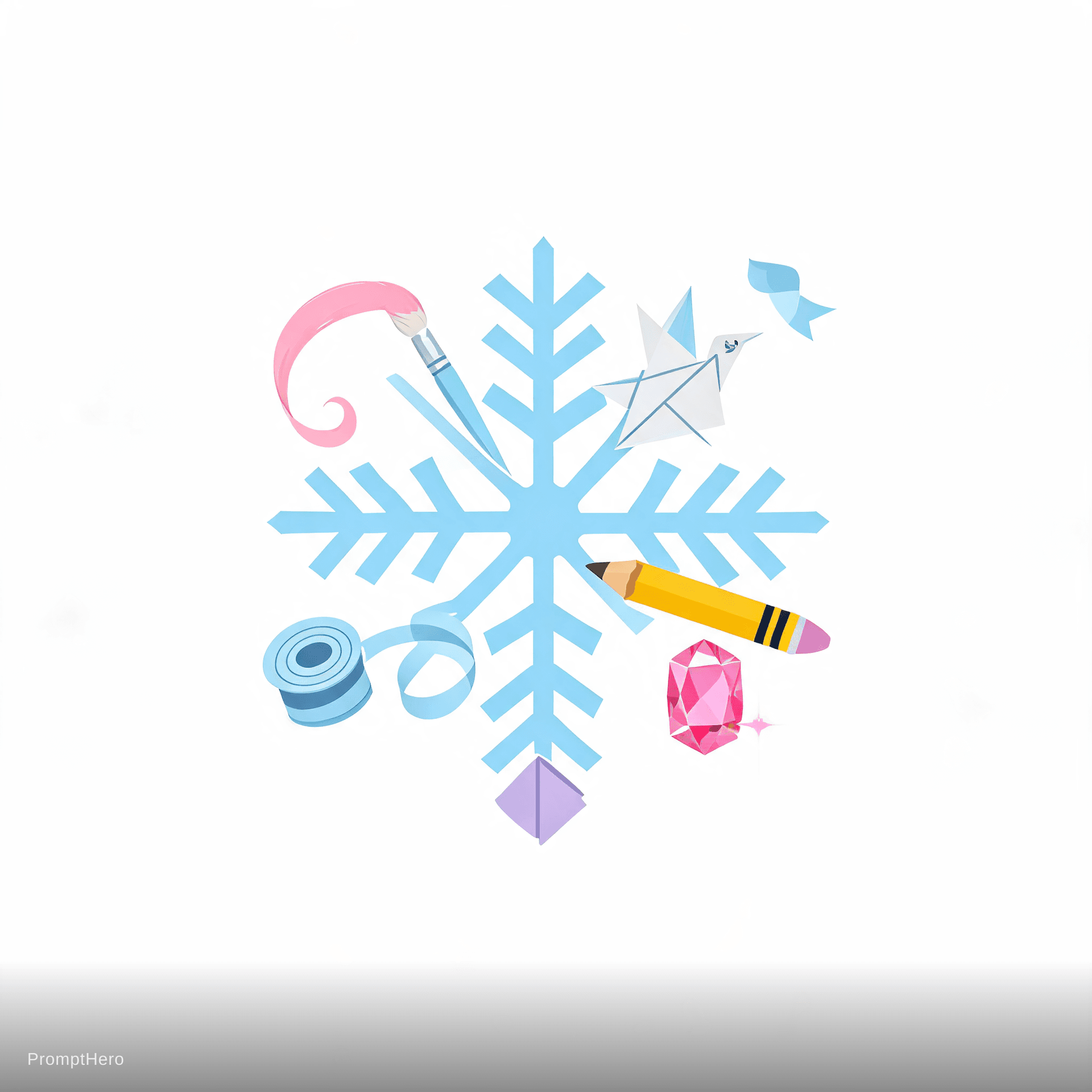 AI generated: Elsa's art and craft world
make a colorful logo design 