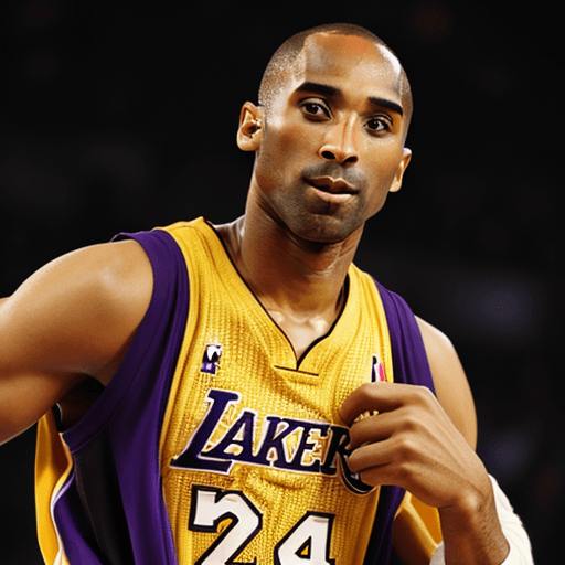 AI generated: Image of Kobe bryant