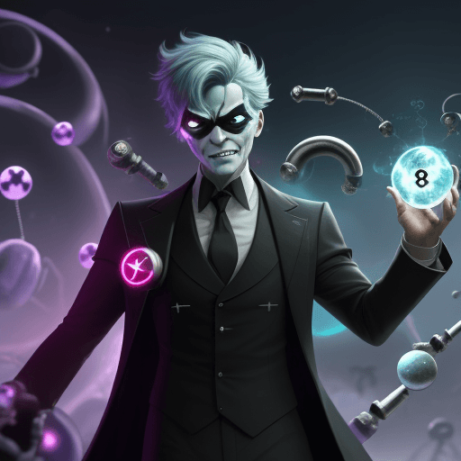 AI generated: Imagine the chemical element Oxygen (O) as a villain, incorporate the following details in your desc...