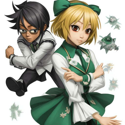 AI generated: Satoko x Reginald
