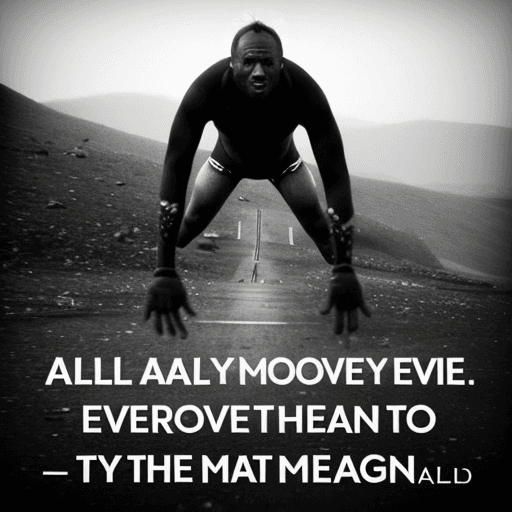 AI generated: All of old. Nothing else ever. Ever tried. Ever failed. No matter. Try again. Fail again. Fail bette...