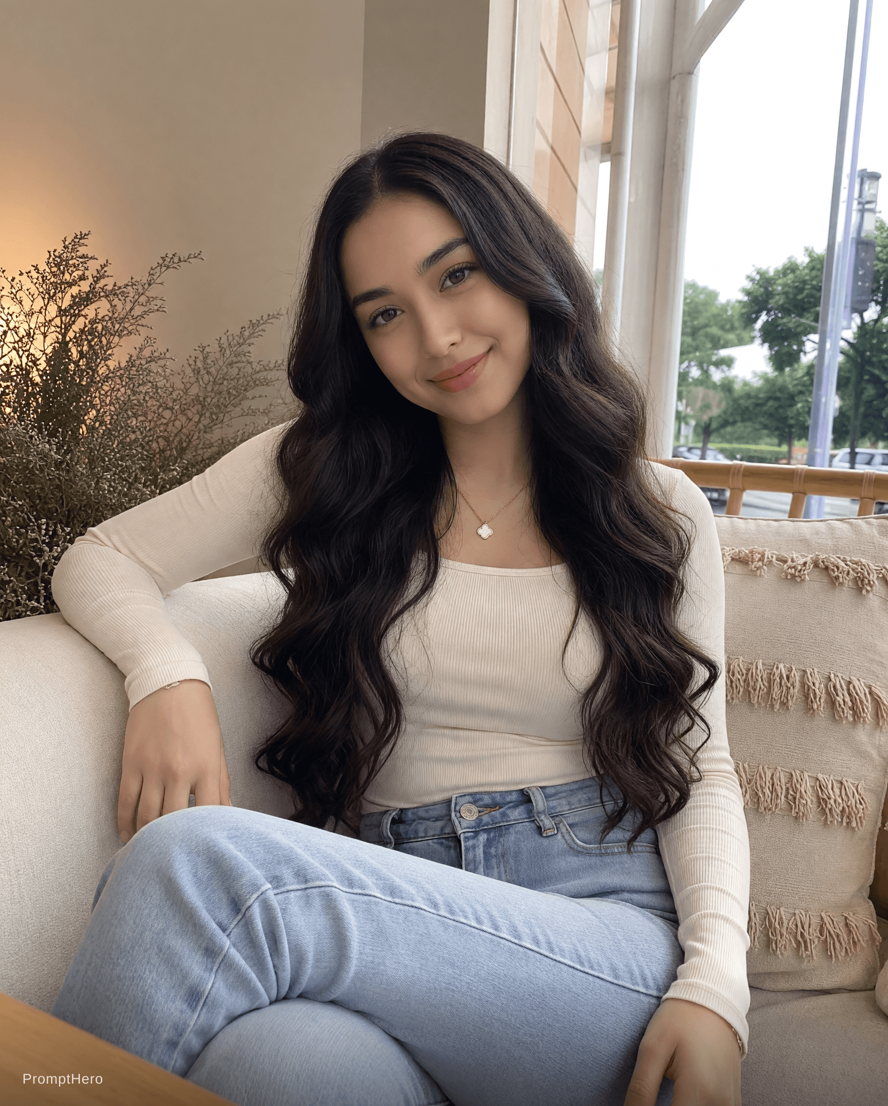 AI generated: she removes 