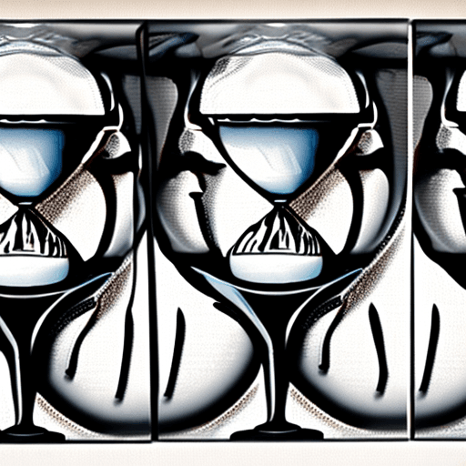 AI generated: 
hourglass
