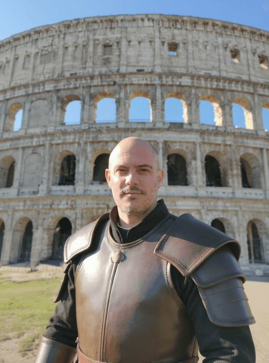 AI generated: warrior 