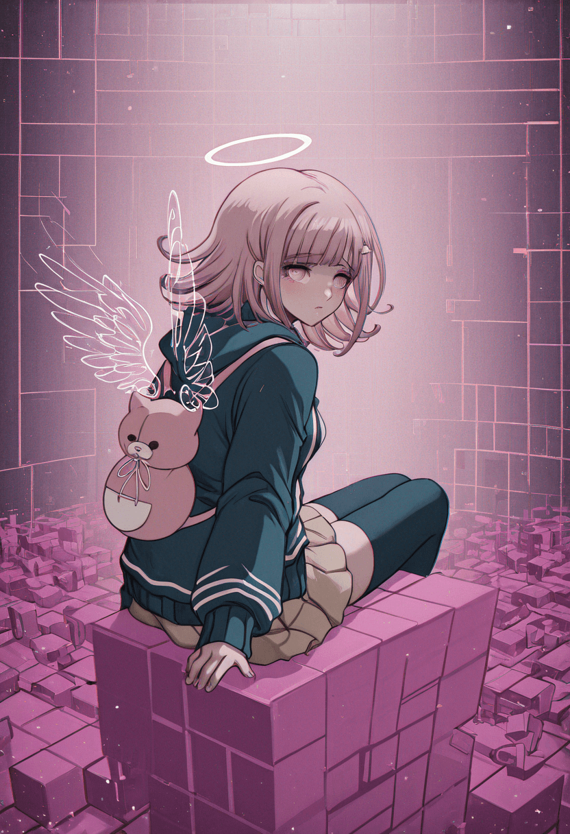 Ccdanganart (style and Danganronpa booster)