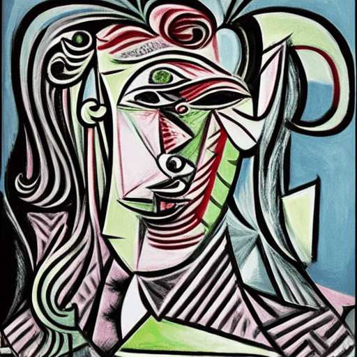 AI generated: Picasso style