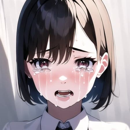 cry teary face - Image 1
