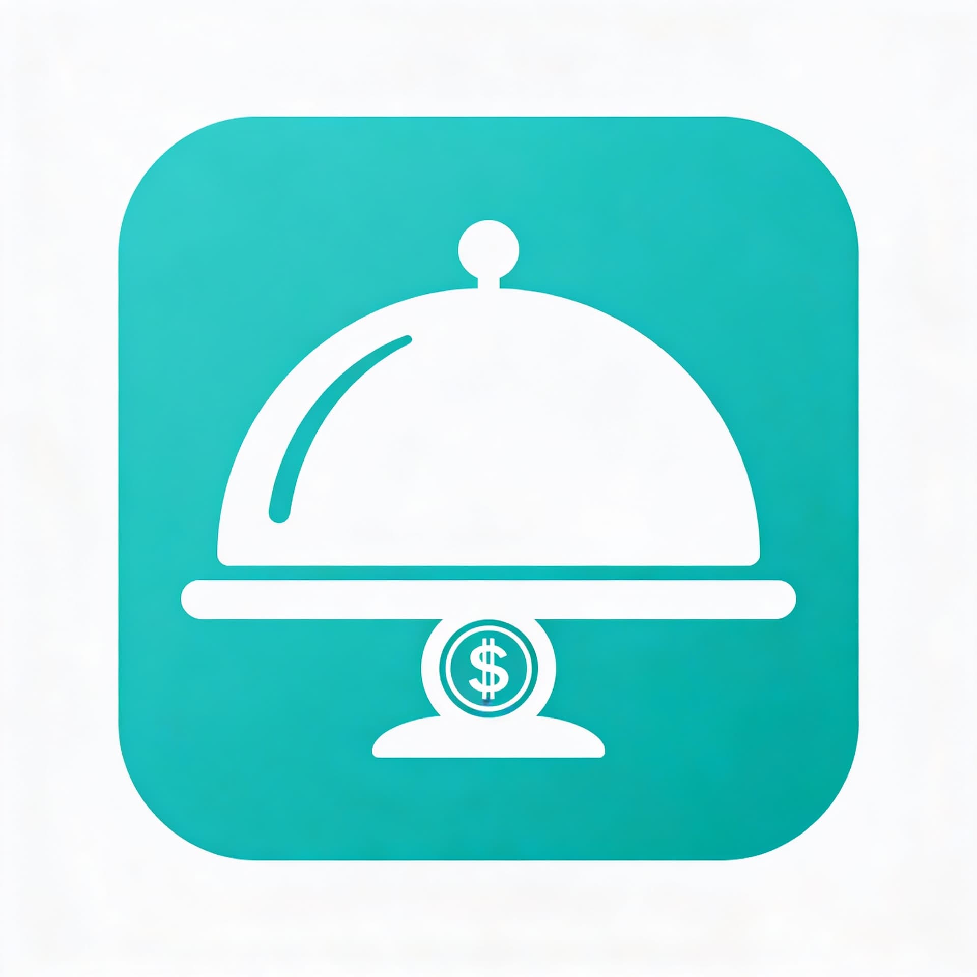 AI generated: Professional mobile app icon design, flat vector art style, minimalist.
Subject: A simple white silh...