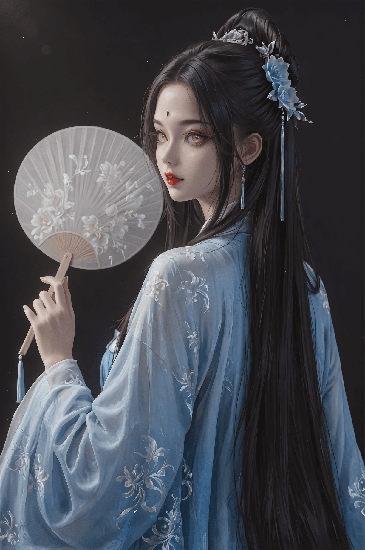 [IL Dress 32] chinese dress hanfu Yunxidia Seraphine：Where Clouds Whisper and Dreams Flow.