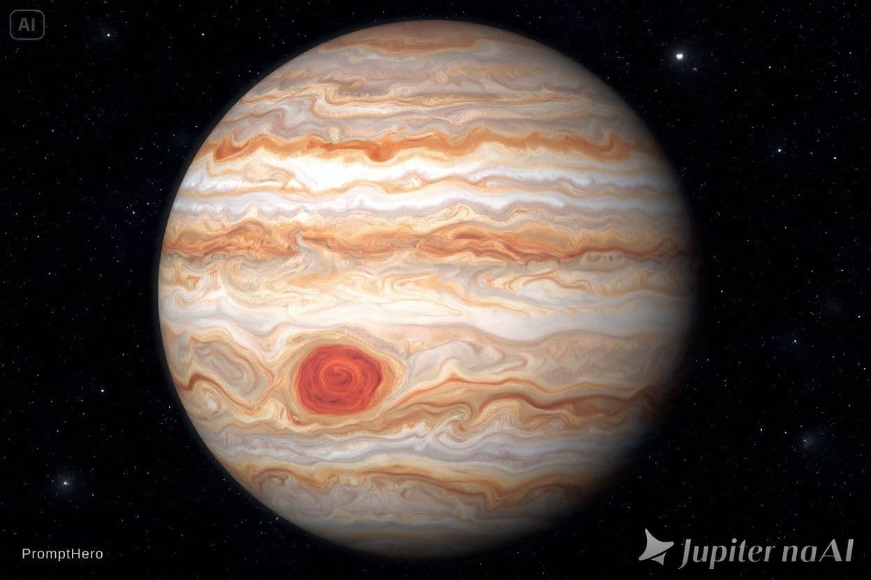 AI generated: Jupiter 8k
