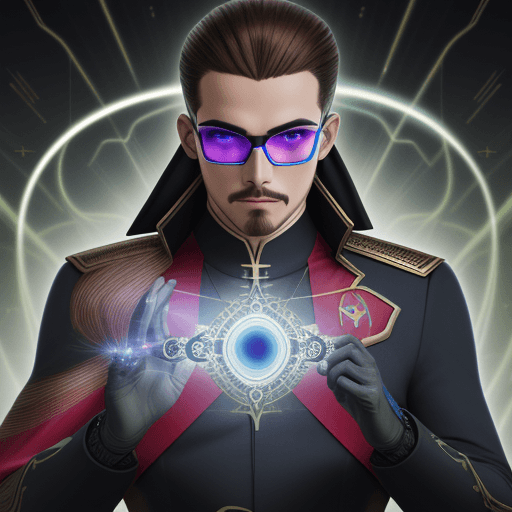 AI generated: Agujero de gusano infinito con vision optica